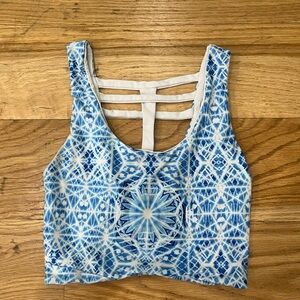 Wolven Longline Sports Bra Size S